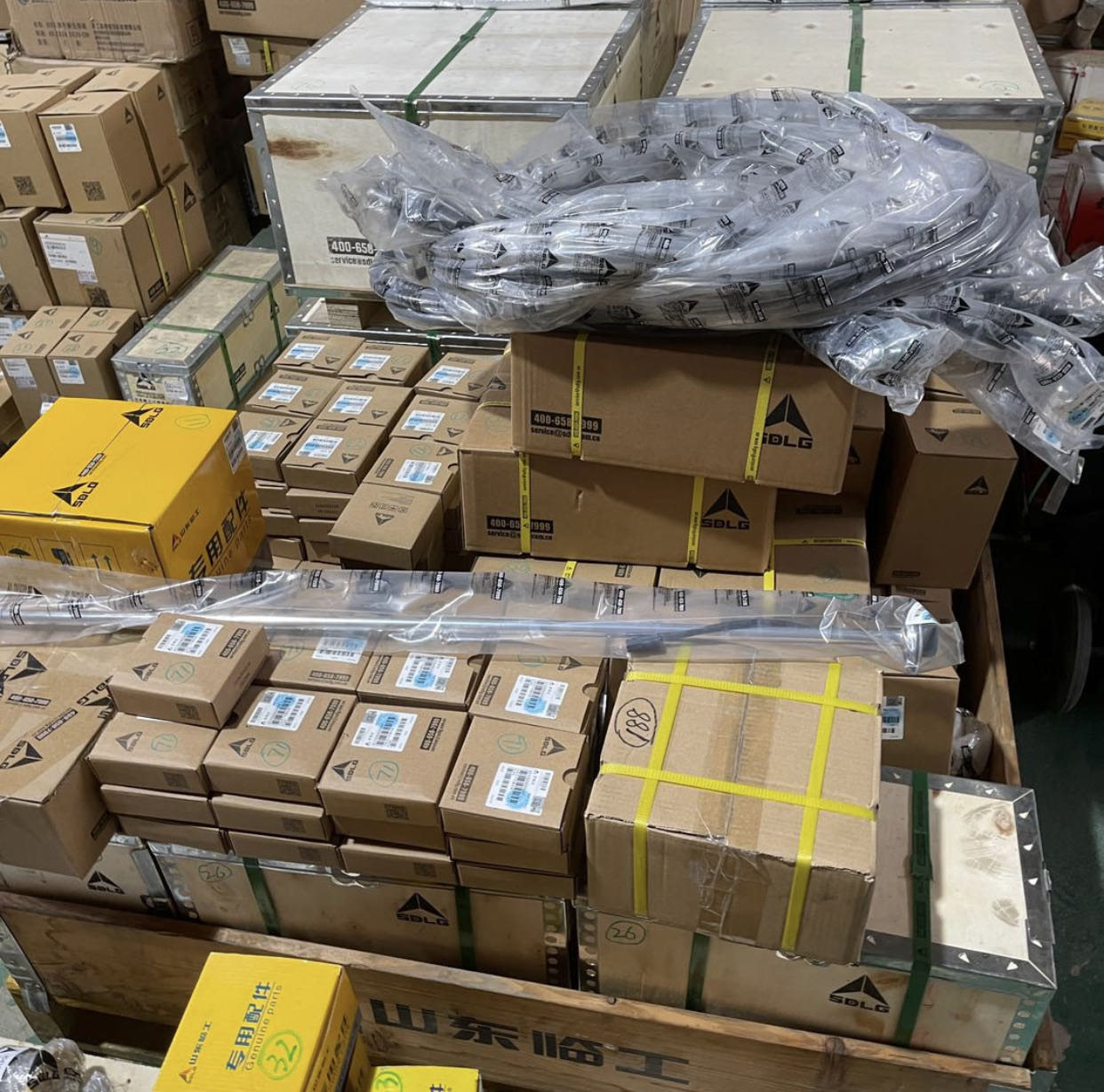 SDLG E6210F EXCAVATOR SPARE PARTS